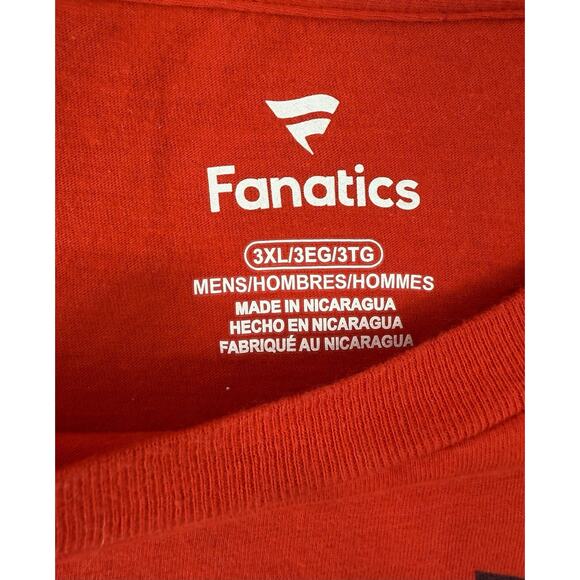 Boston Red Sox Fanatics Baseball Short Sleeve Tee Shirt Mens Size XXXL EUC - Picture 4 of 7